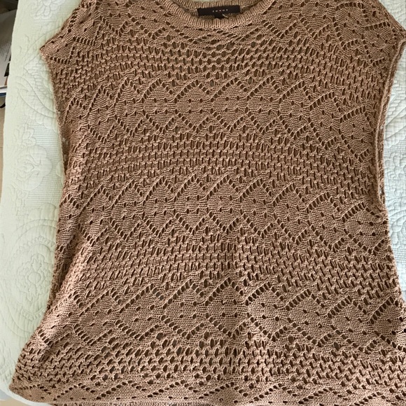 Fever brand tan knit sweater - Picture 4 of 5